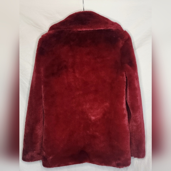 NEW Rachel Zoe FAUX Fur Coat Jacket Silky Soft & Fully Lined XS NWOT - Picture 8 of 9